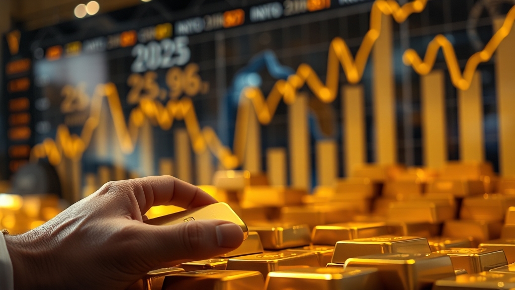 금 시장 전망 및 투자 시점 (realistic 스타일)