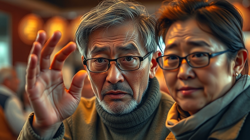 개인 투자자, 실생활 영향은? (realistic 스타일)