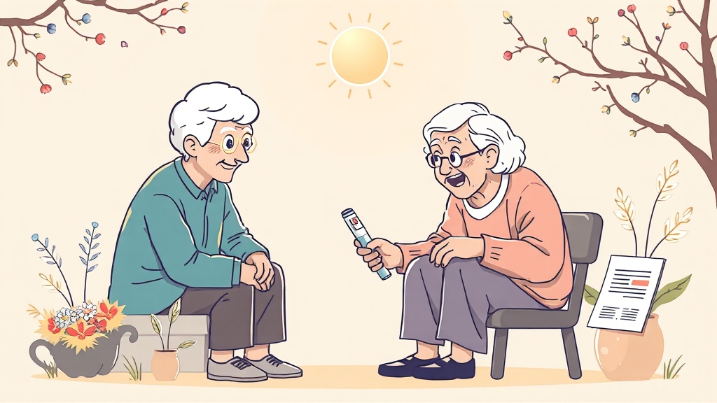 보험 종류별 비교 분석 (illustration 스타일)