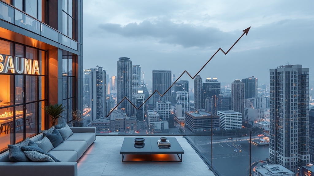 로또 아파트? 경쟁률 & 시세 변화 (realistic 스타일)