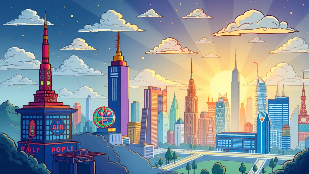 미국 주식 투자 개요 (cartoon 스타일)