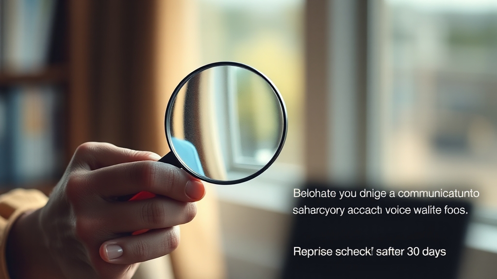 신청 시 주의사항은? (realistic 스타일)