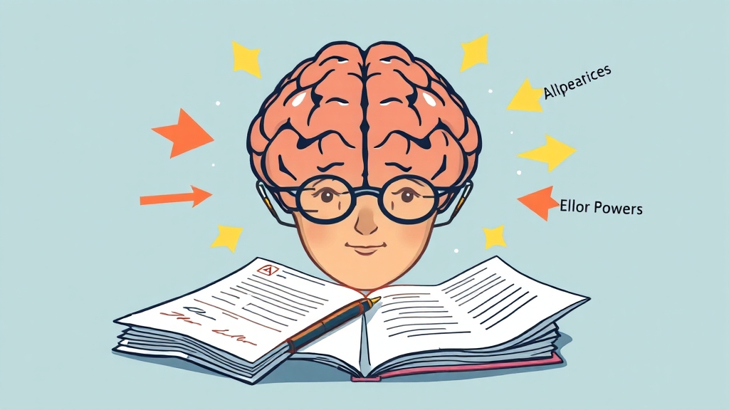 기출문제, 완벽 분석 & 활용법 (illustration 스타일)