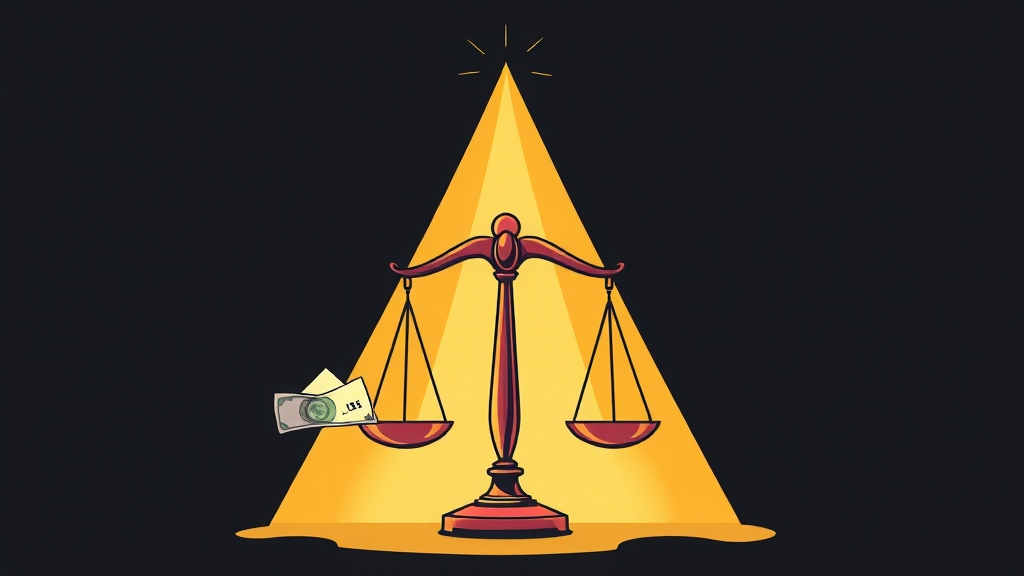 채무 감면 및 탕감 기준 (cartoon 스타일)