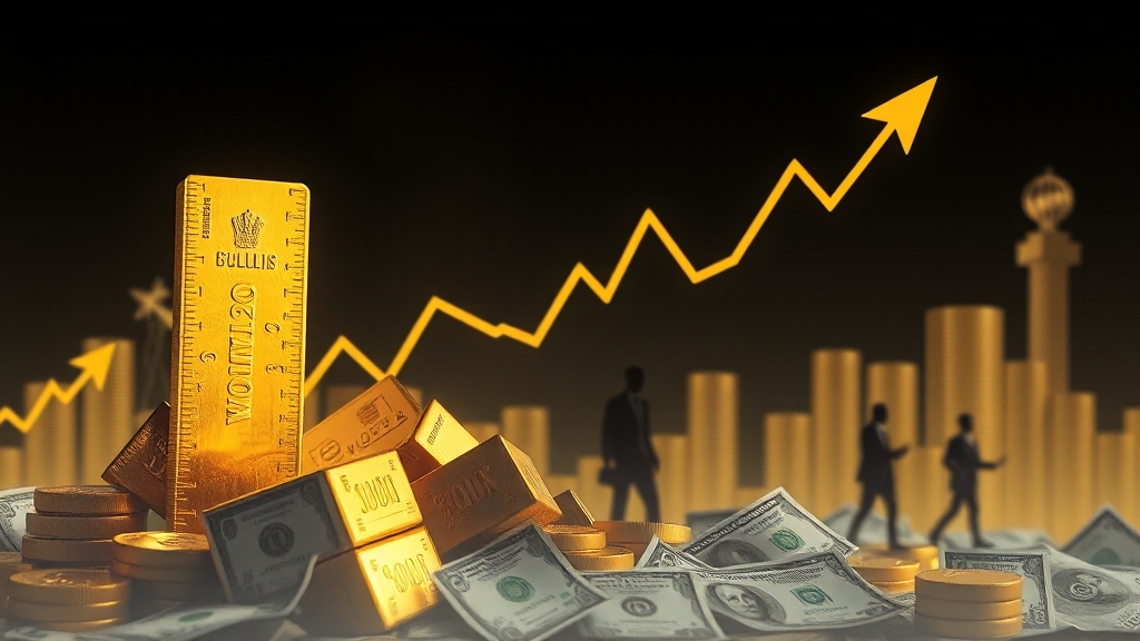 전문가들의 금값 전망 종합 (realistic 스타일)