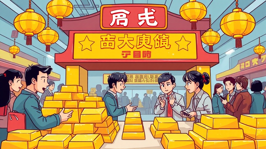 금 거래 시 주의사항 및 꿀팁 (cartoon 스타일)