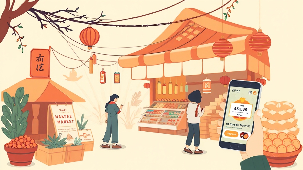 디지털 온누리상품권이란? (illustration 스타일)