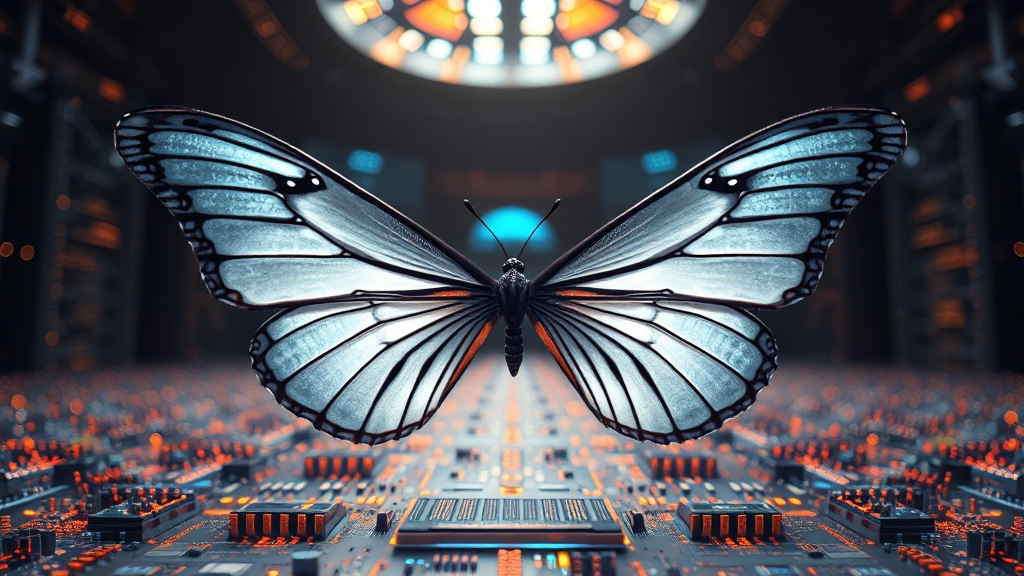 국내 반도체 기업 영향 분석 (realistic 스타일)