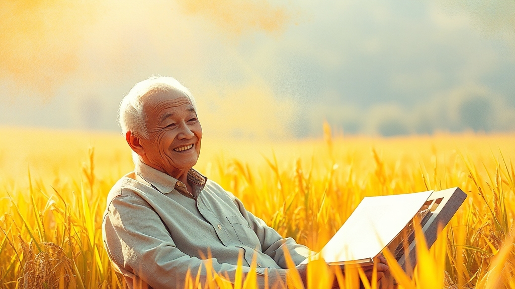 농지연금 지급 방식 종류 (watercolor 스타일)