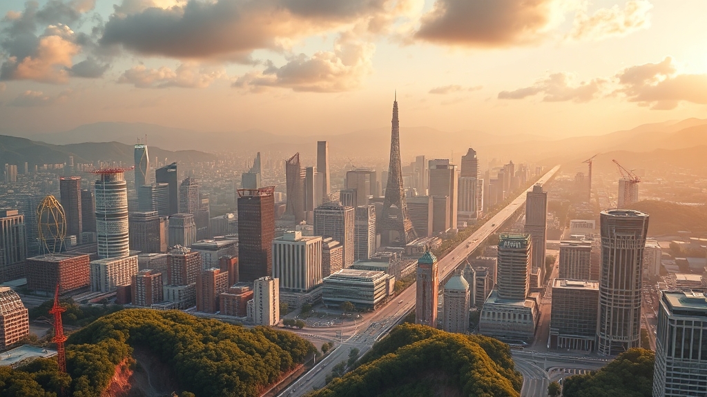 울산 AI 데이터센터: 건립 배경과 필요성 (realistic 스타일)