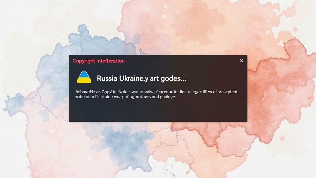 정책 위반, 어떤 사례가 있을까? (watercolor 스타일)