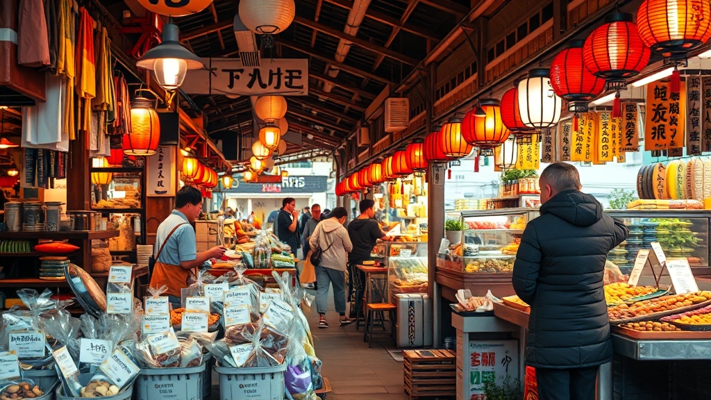 온누리상품권 사용처: 온라인 & 오프라인 (realistic 스타일)