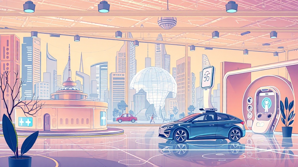 CES 혁신상 주요 분야별 트렌드 (illustration 스타일)