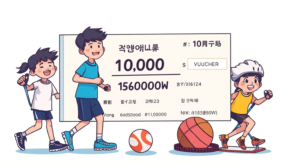 지원 금액 및 방식 (cartoon 스타일)