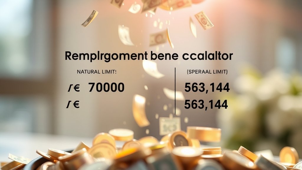 지급 금액 및 기간: 얼마나 받을 수 있나? (realistic 스타일)