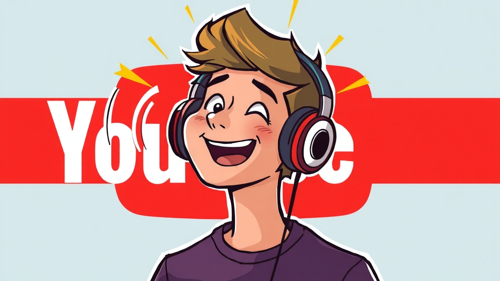 유튜브 음원 추출, 뭘까요? (cartoon 스타일)