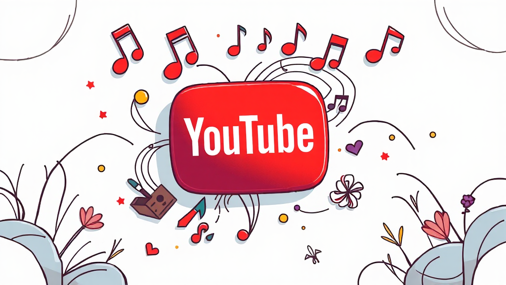 인기 사이트 사용법 (Y2Mate, OnlyMP3.io) (illustration 스타일)