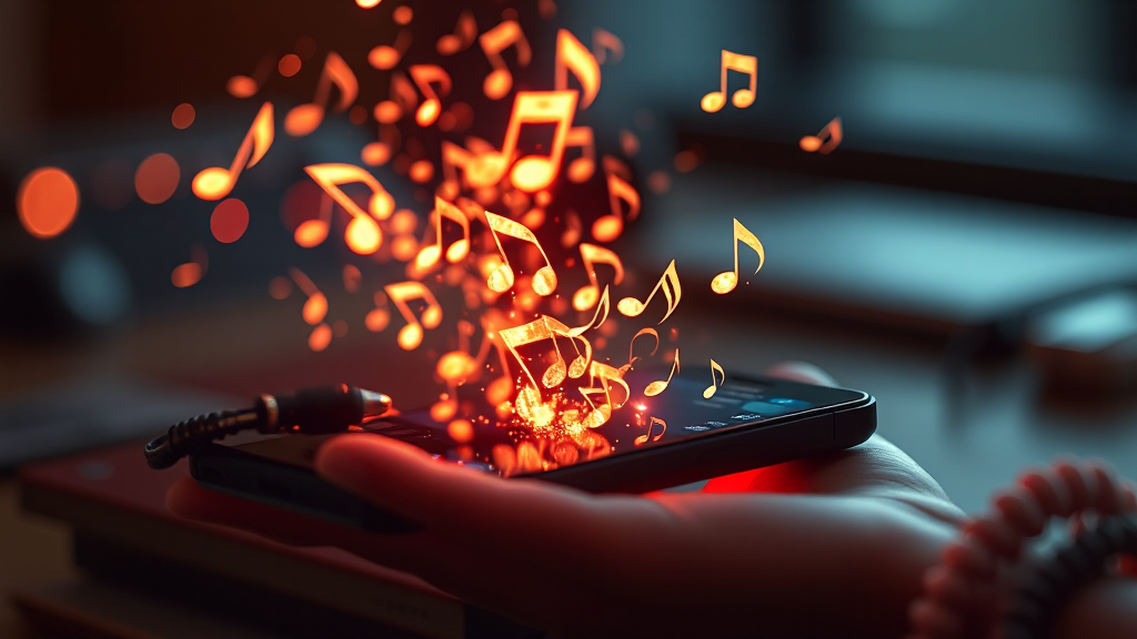 스마트폰으로 음원 추출하는 법 (realistic 스타일)