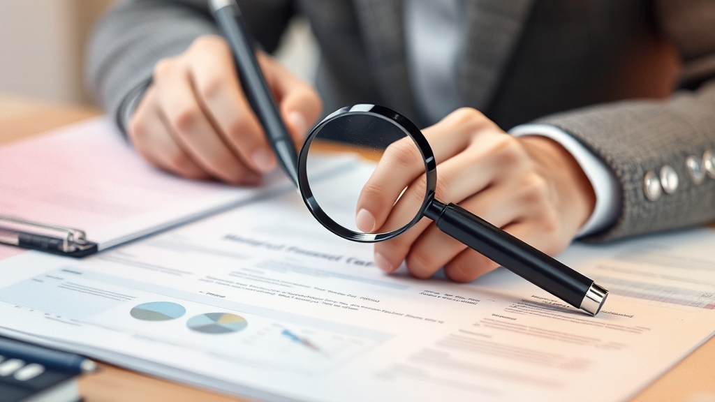 상속세 신고 및 세무조사 대비 (watercolor 스타일)