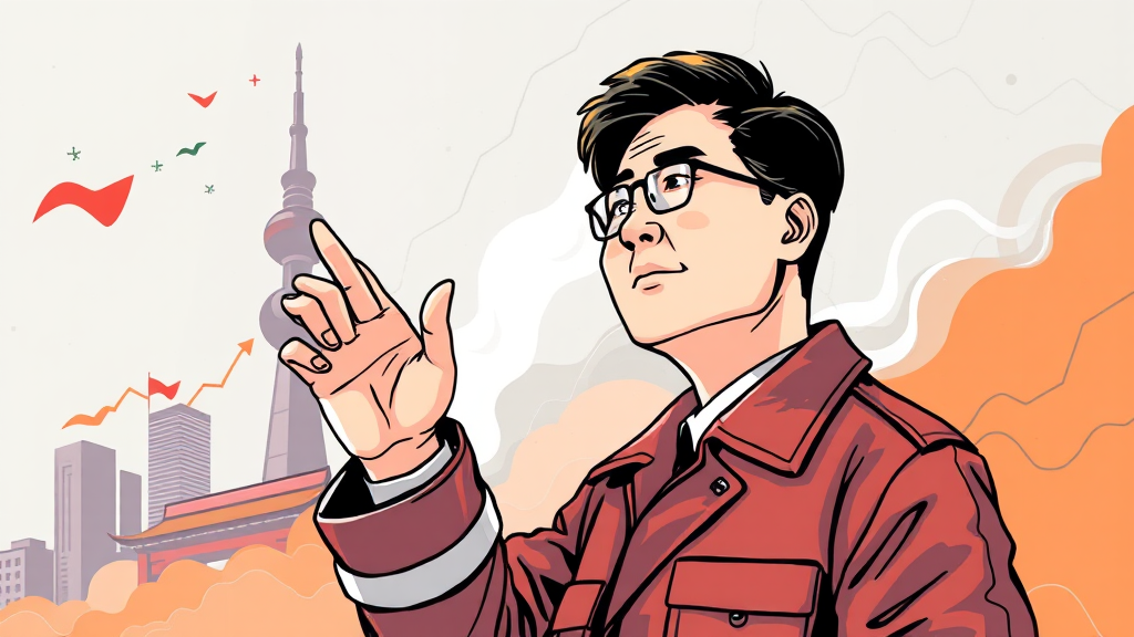 김용범 정책실장의 주요 정책 활동 (illustration 스타일)