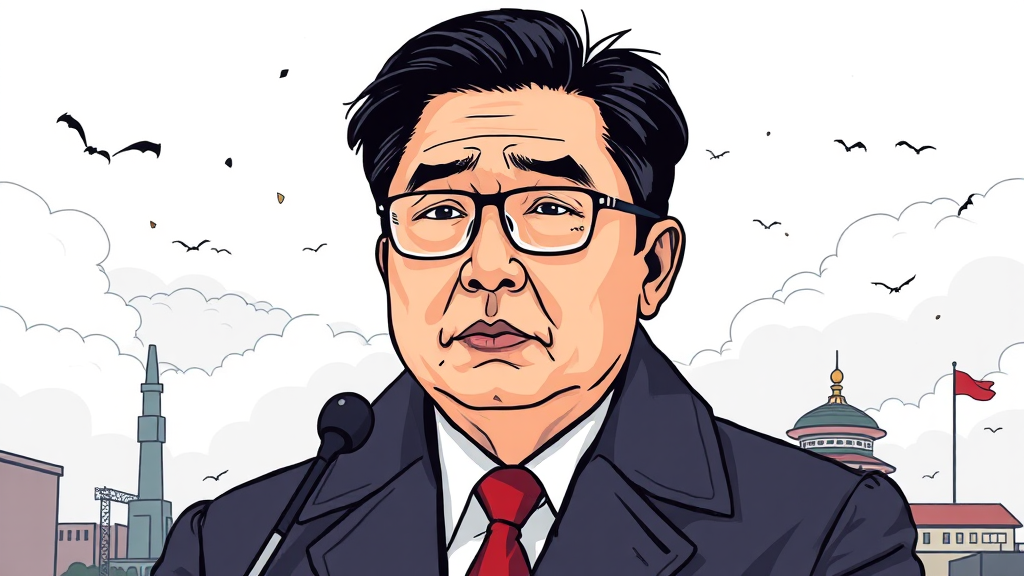 김용범 정책실장 관련 논란 분석 (illustration 스타일)