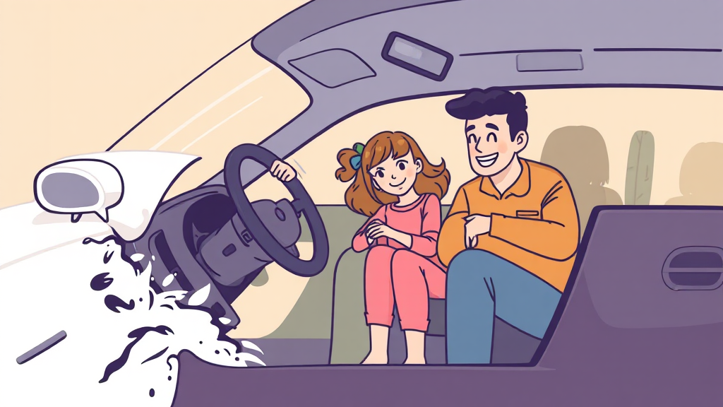 왜 무보험차상해에 가입해야 할까요? (illustration 스타일)