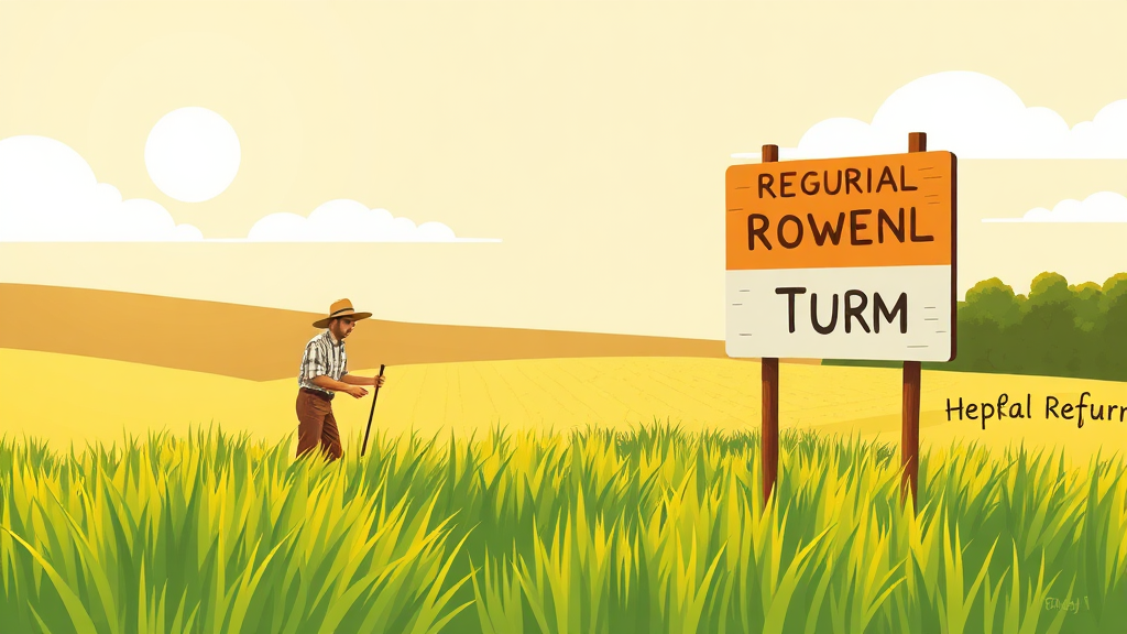 지역별 지원 정책 비교 (illustration 스타일)