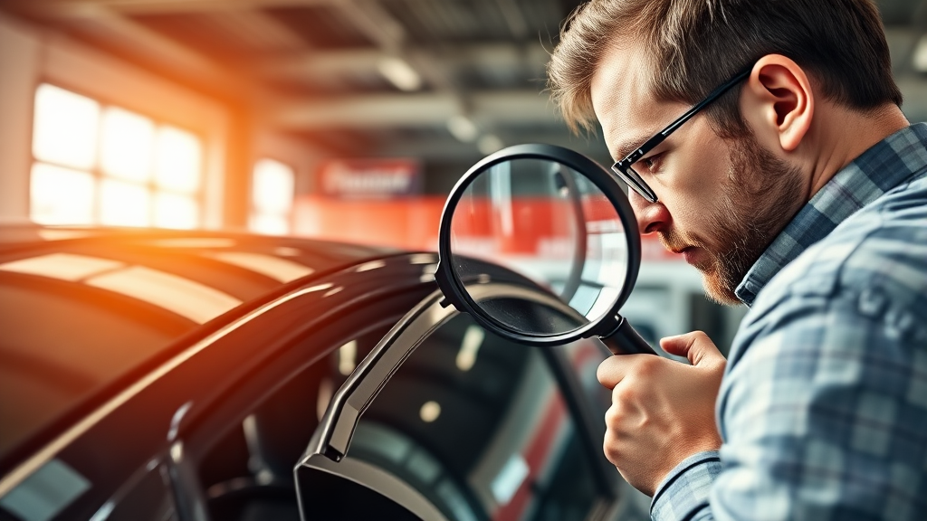 공매 차량 검색 및 정보 확인 (realistic 스타일)