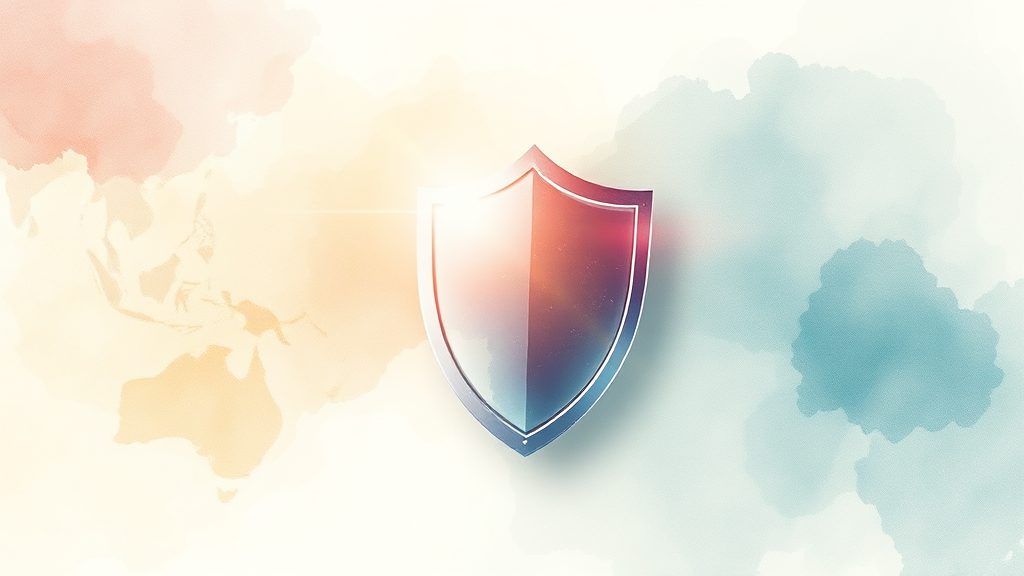 개인통관고유부호, 왜 필요할까? (watercolor 스타일)