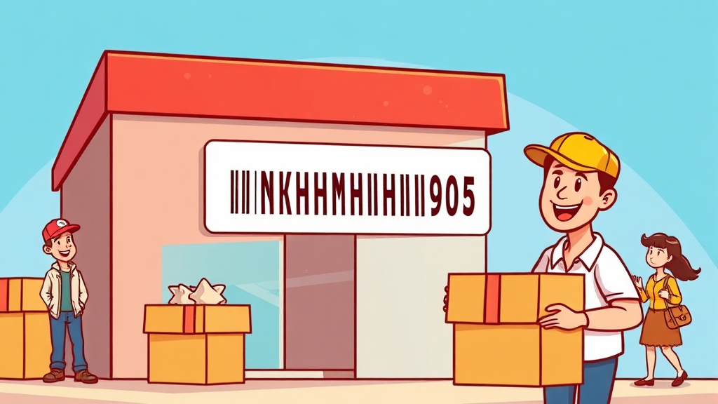 안전한 해외직구, 이제 시작하세요! (cartoon 스타일)