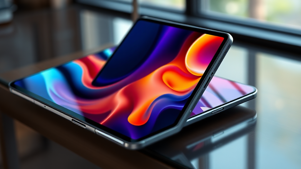 혁신적인 디자인 및 디스플레이 분석 (realistic 스타일)