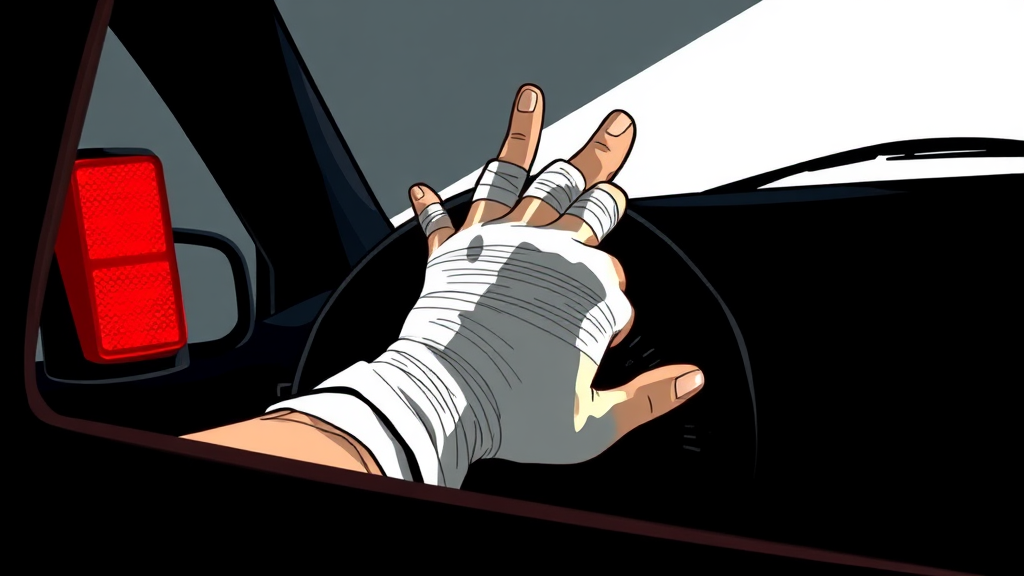 주요 보험사기 유형 및 사례 (illustration 스타일)