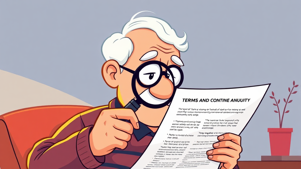 톤틴연금 가입 전, 이것만은 꼭! (cartoon 스타일)