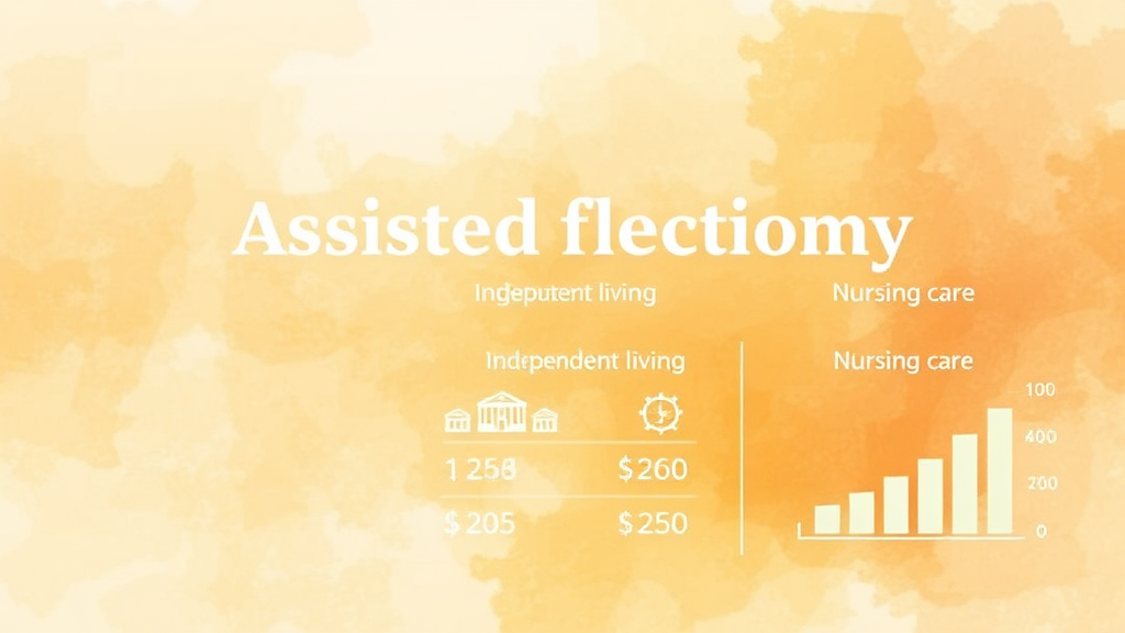 실버타운 유형별 비용 비교 (watercolor 스타일)