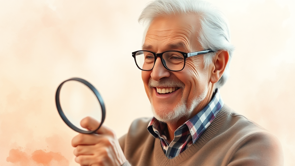 시니어 일자리 급여 & 지원금 (watercolor 스타일)