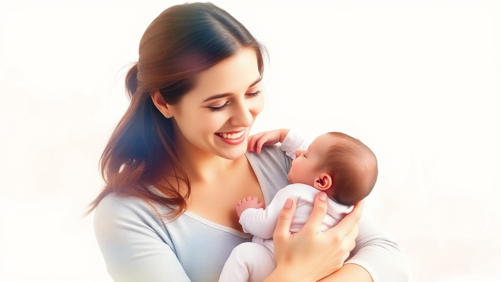 출산휴가 vs 육아휴직 (watercolor 스타일)