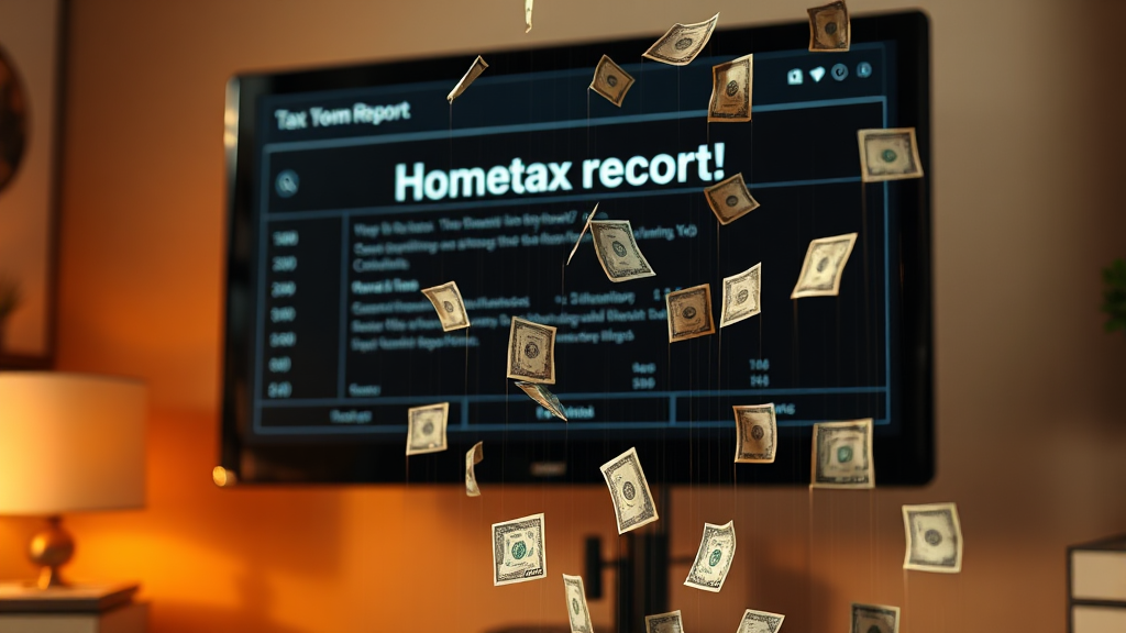 환급 신청 방법 (realistic 스타일)