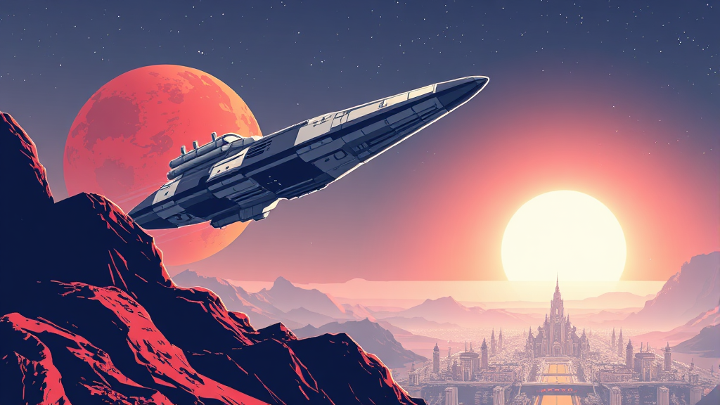 스페이스X IPO 추진 배경 (illustration 스타일)