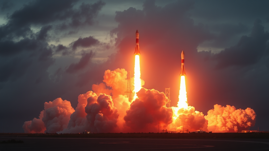 발사 실패 원인 심층 분석 (realistic 스타일)