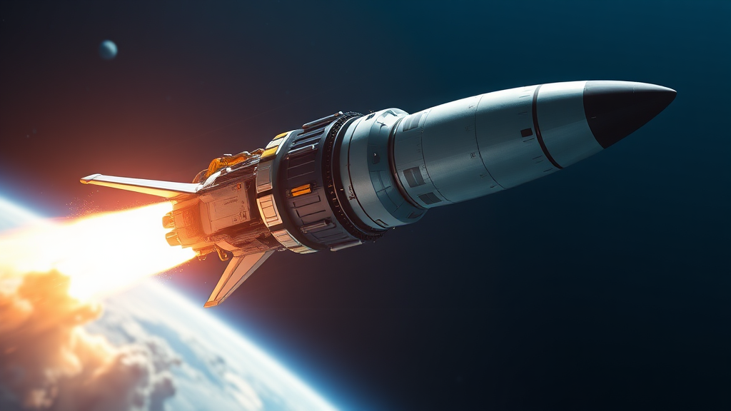 향후 발사 계획 및 기술적 과제 (realistic 스타일)