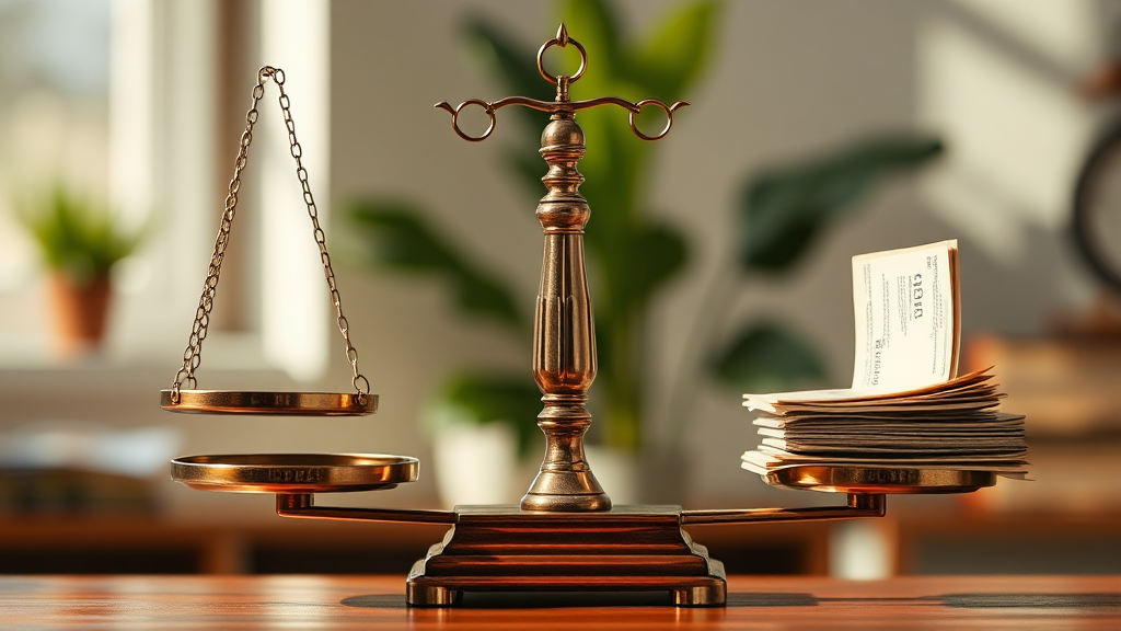 신용 점수 관리 중요성 (realistic 스타일)