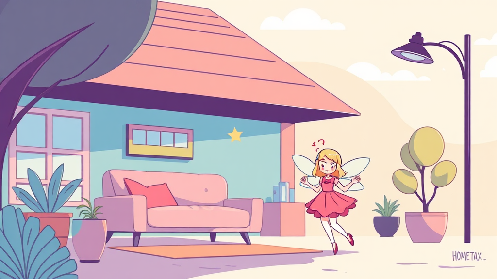 분양권 양도소득세, 홈택스 신고 완벽 가이드 (illustration 스타일)