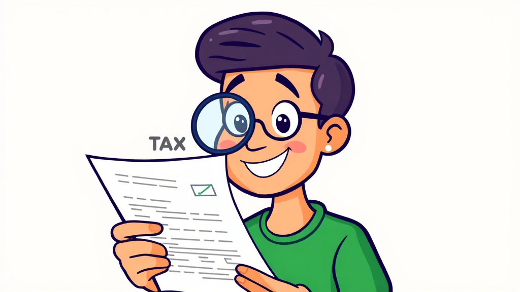 연말정산 Q&A (cartoon 스타일)