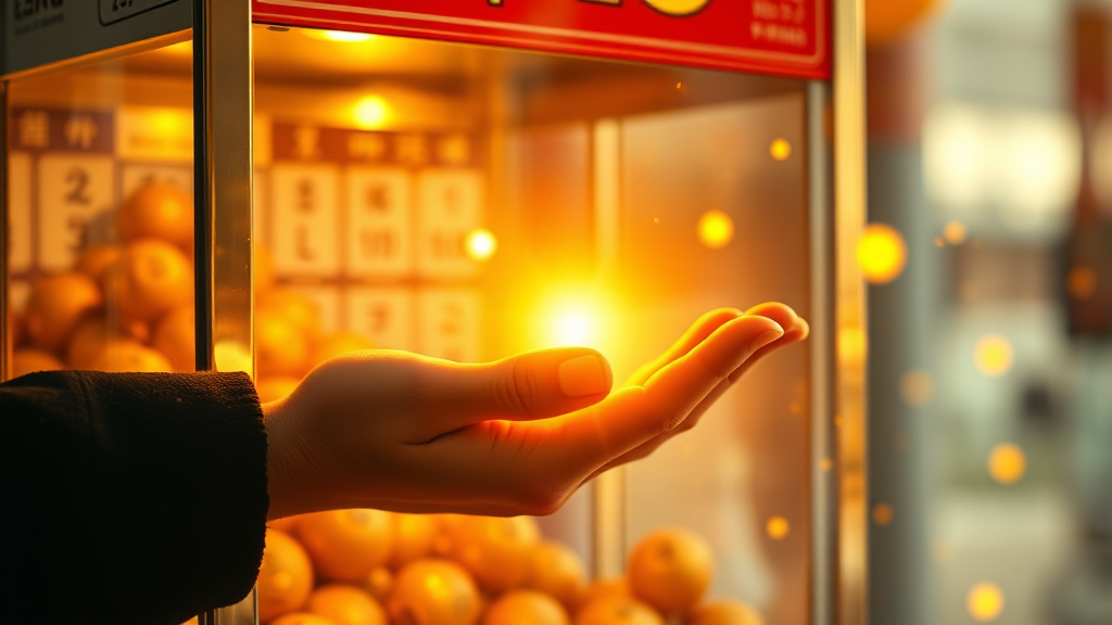 로또 판매점 모집 개요 (realistic 스타일)