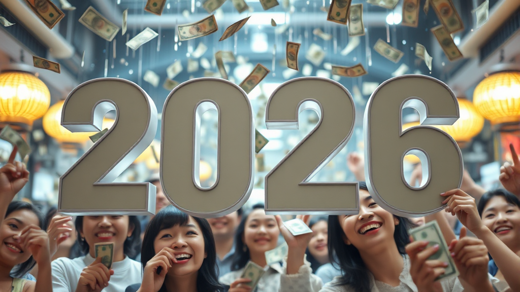 2026 최저임금 인상 확정 (realistic 스타일)