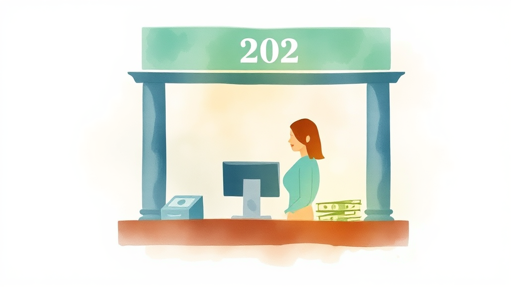 생계비 계좌 신청 방법 (watercolor 스타일)