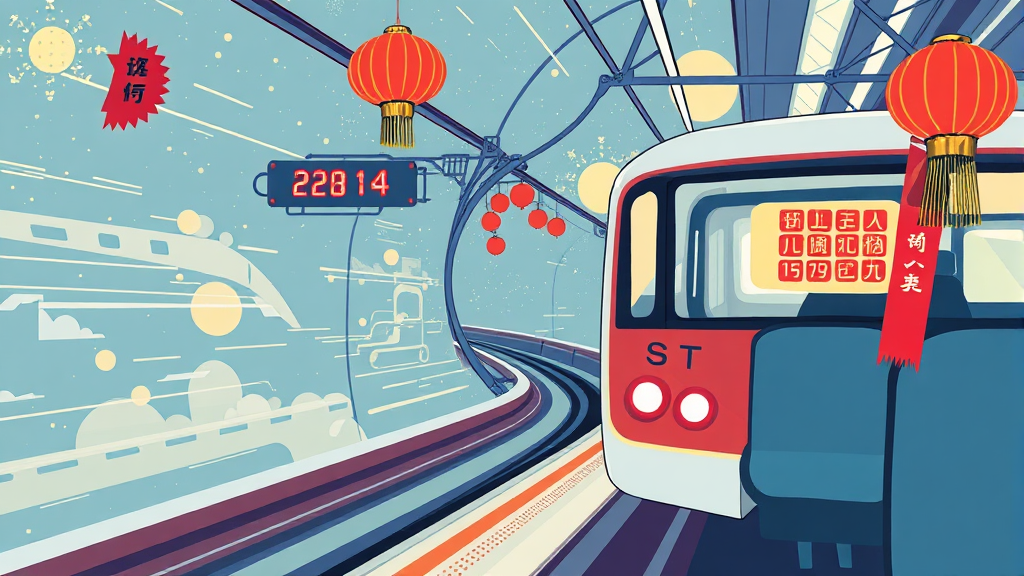 SRT 설날 예매 일정 및 방법 (illustration 스타일)