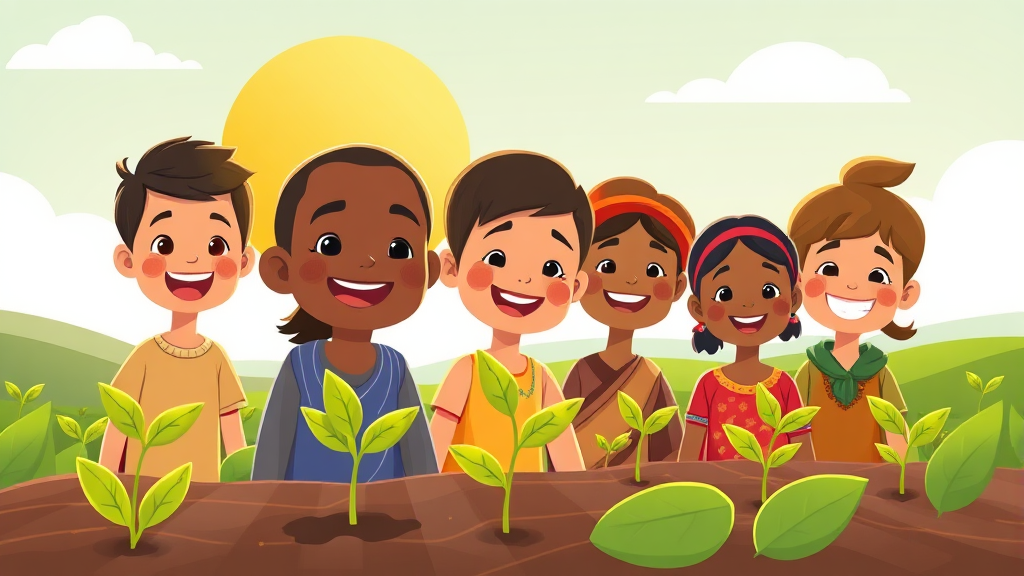 서민을 위한 정부지원 대출 (cartoon 스타일)