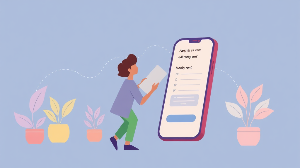 신청 방법: 온라인 및 오프라인 절차 (illustration 스타일)