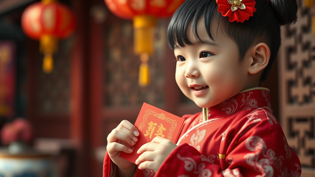 설날 신권 교환 시기 & 장소 (realistic 스타일)